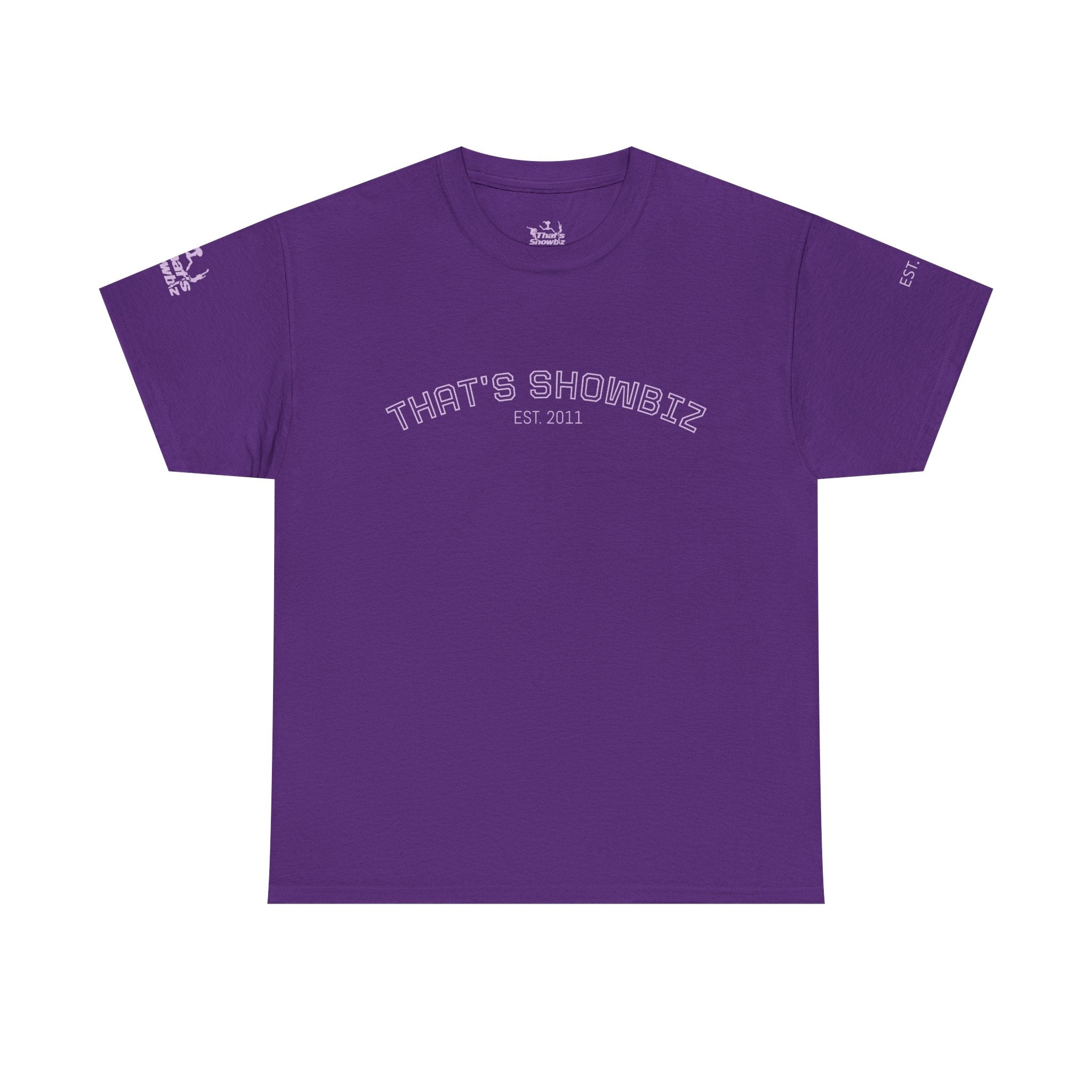 “That’s Showbiz” Retro College T‑Shirt