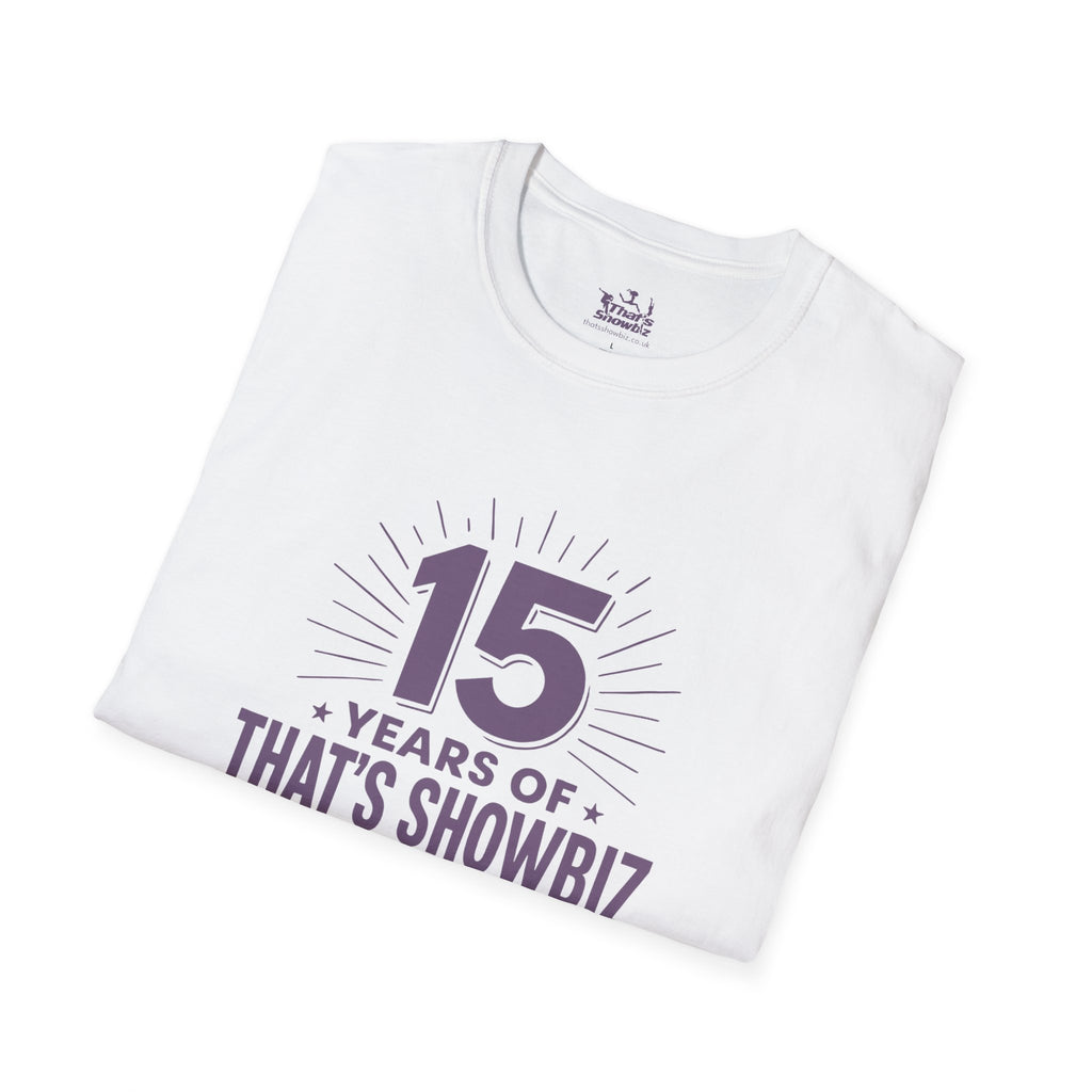 '15 Years of That’s Showbiz' Anniversary T-Shirt (2026/2027)