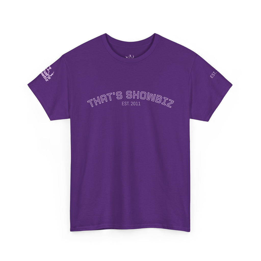 “That’s Showbiz” Retro College T‑Shirt
