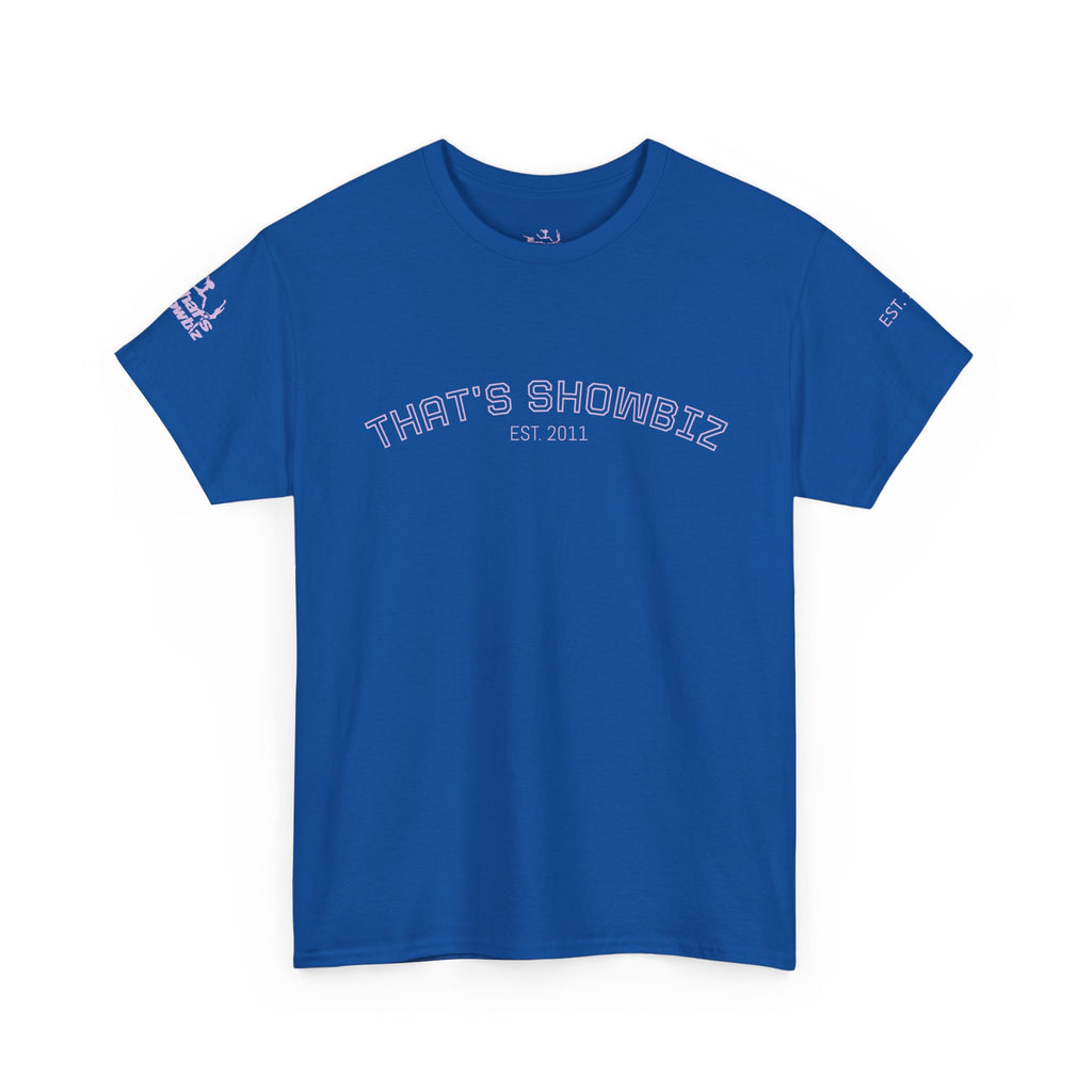 “That’s Showbiz” Retro College T‑Shirt