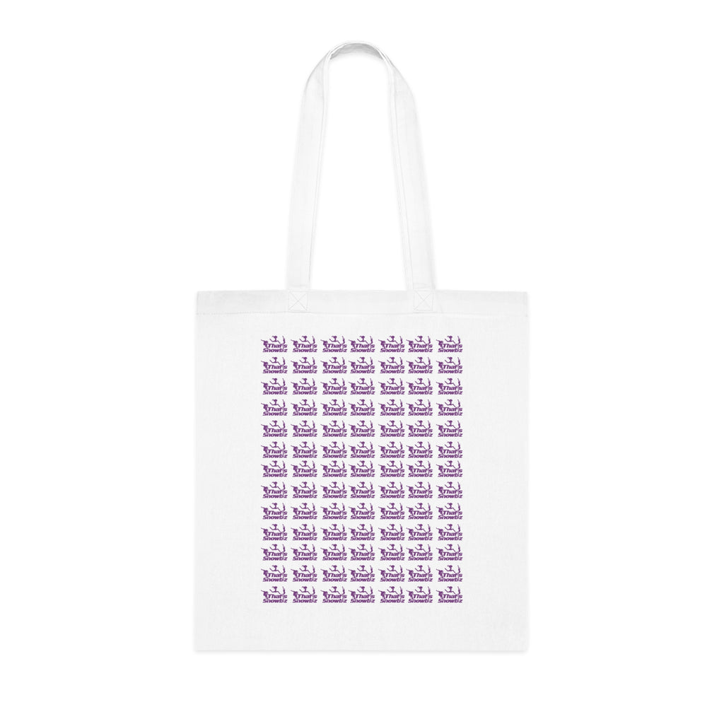 Tote Bag — Purple Patterned 'That's Showbiz'