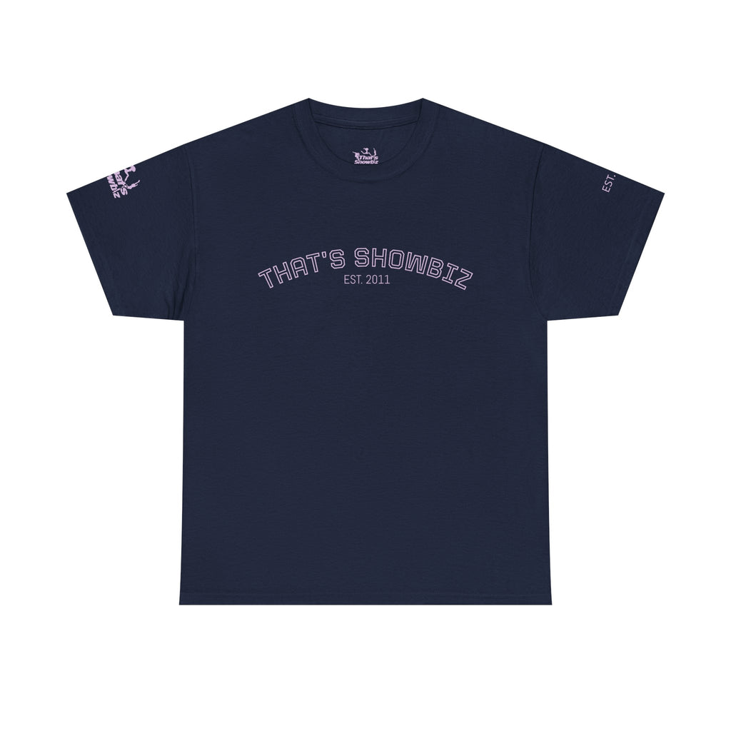 “That’s Showbiz” Retro College T‑Shirt