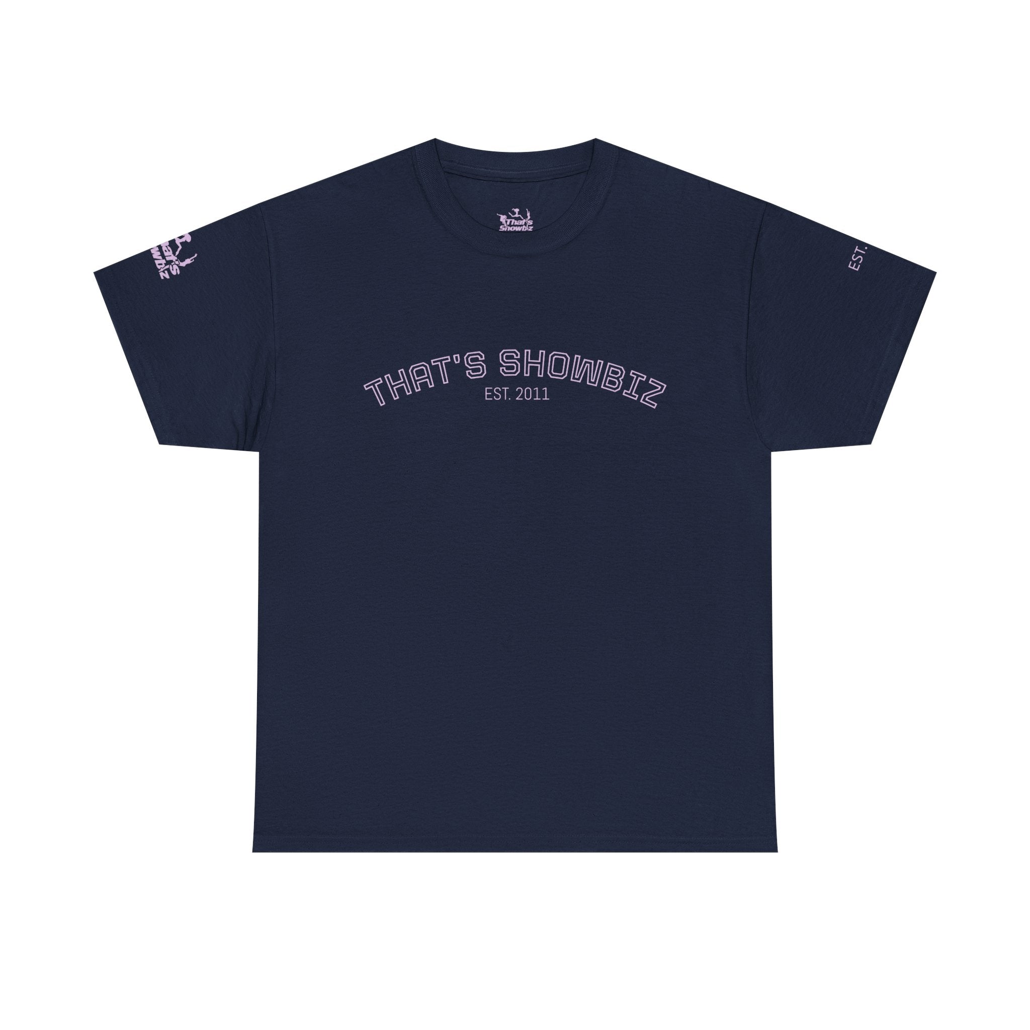 “That’s Showbiz” Retro College T‑Shirt